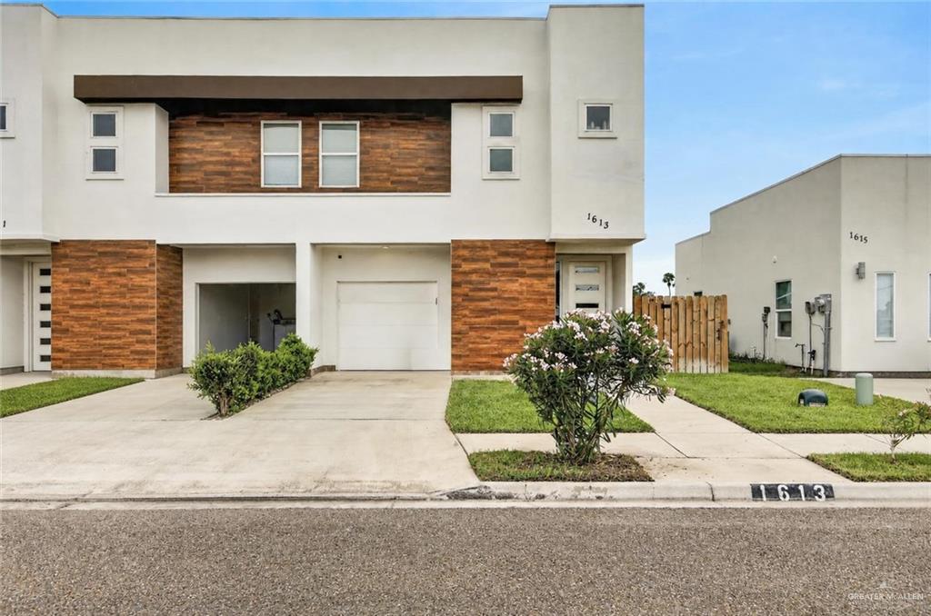 Townhome home at 1613 B Street, Mission, Texas