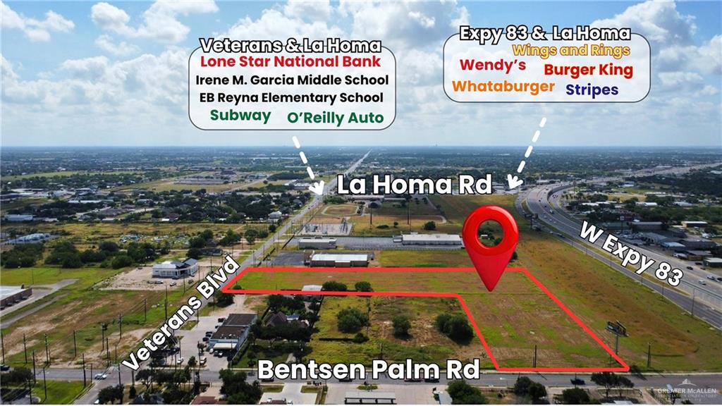 Land home at 0 Veterans Boulevard, Palmview, Texas