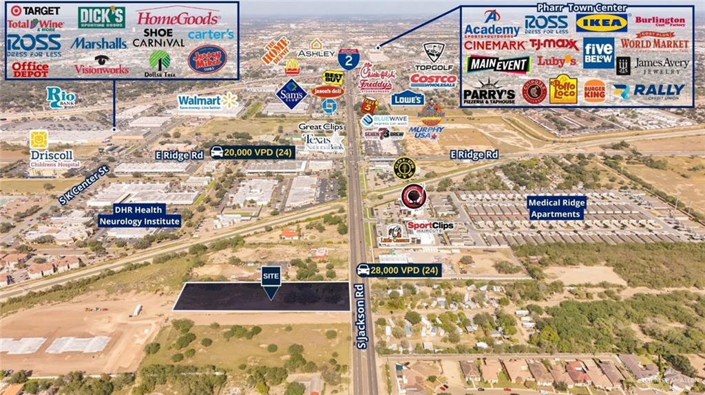 Land home at 2200 Jackson Road, McAllen, Texas