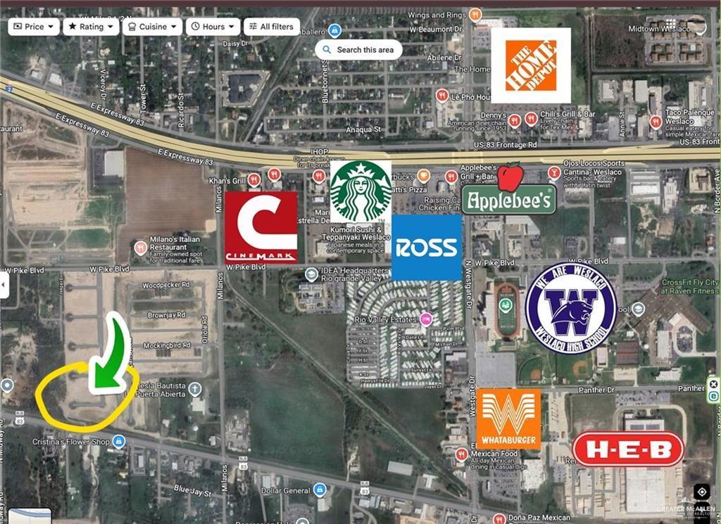 Land home at 2808 Echo Road, Weslaco, Texas