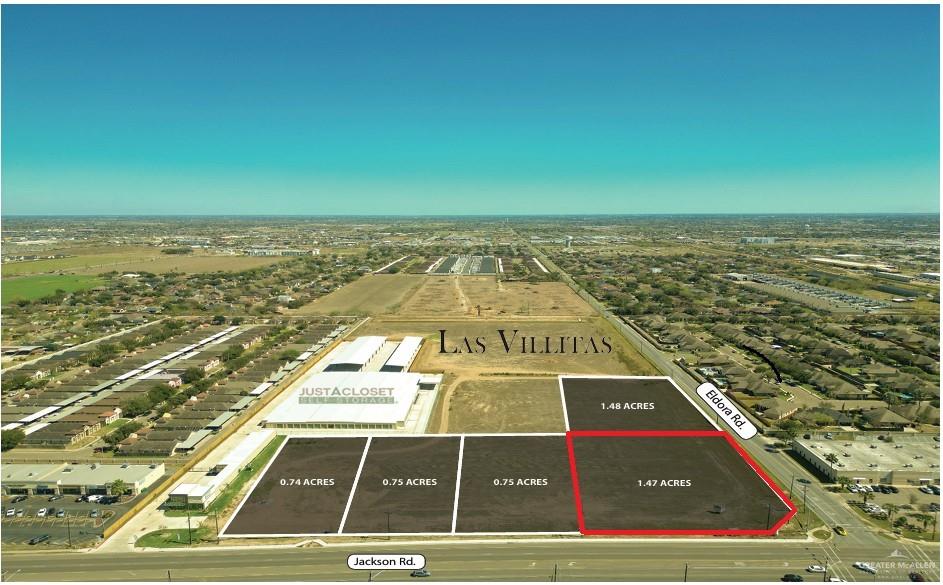 Land home at 3700 Jackson Road, Pharr, Texas
