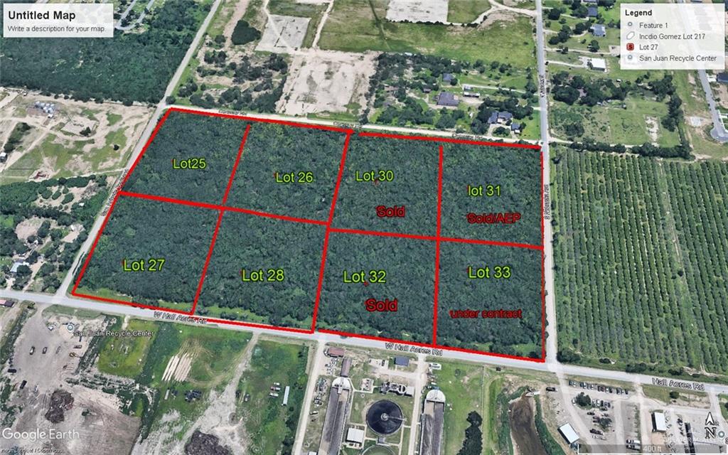 Land home at 301 Conway Street, San Juan, Texas