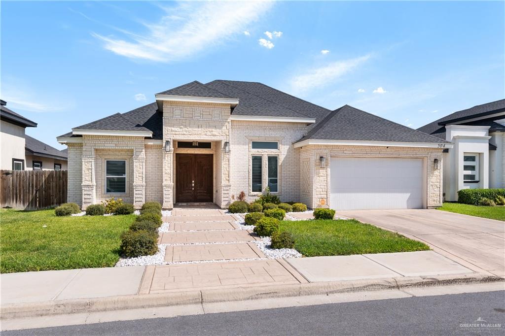 Single Family home at 504 Garrision Drive, Pharr, Texas