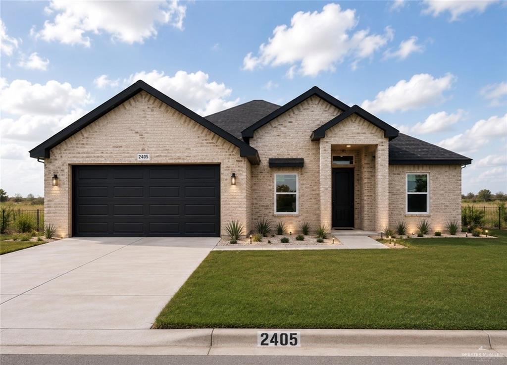Single Family home at 2405 Luisa Circle North, Mercedes, Texas
