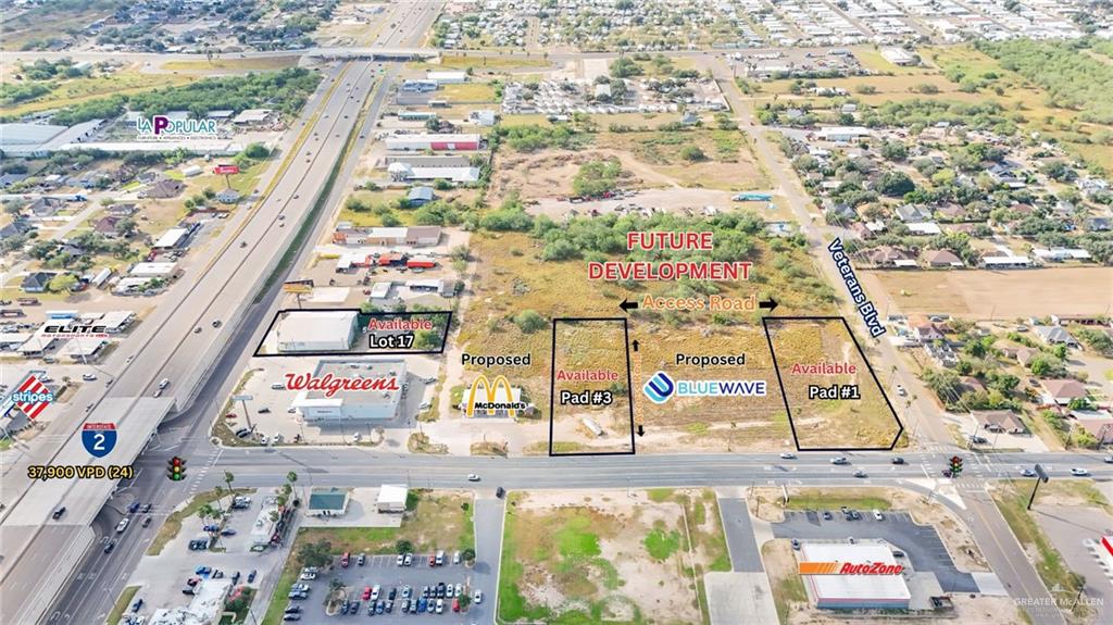 Land home at 2100 Expressway 83 Highway, Palmview, Texas