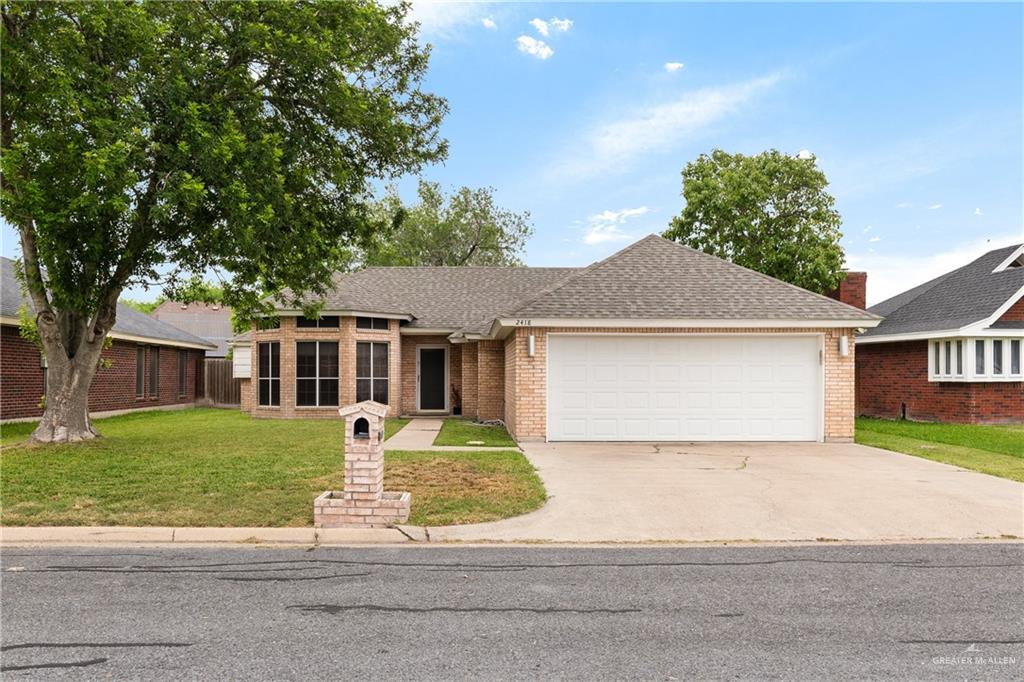 Single Family home at 2418 Topaz Drive, Harlingen, Texas