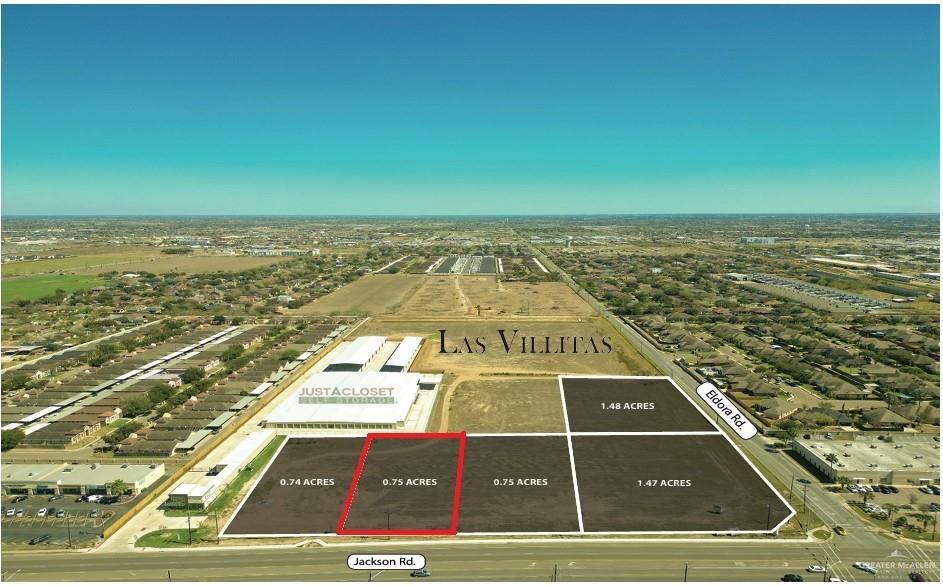 Land home at 3750 Jackson Road, Pharr, Texas