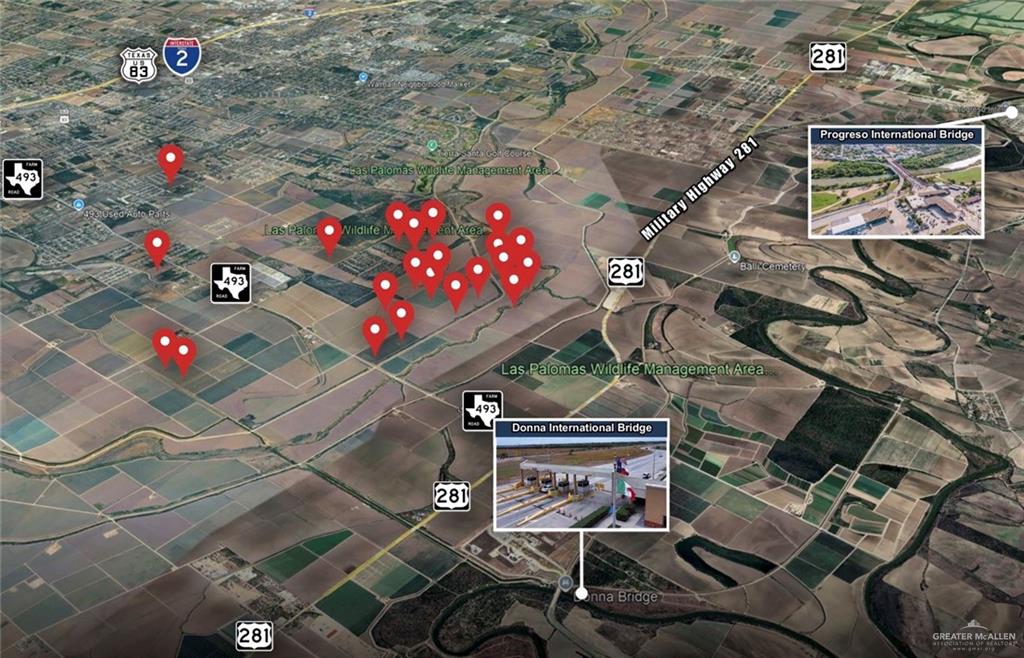 Land home at 00 Military Road, Donna, Texas