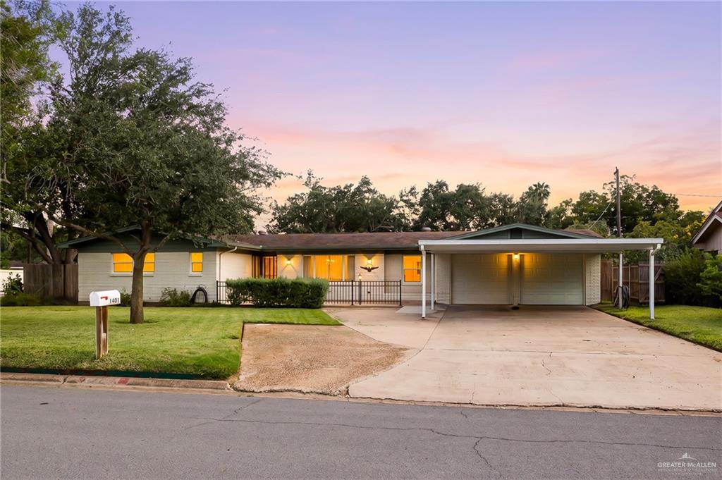 Single Family home at 1401 Highland Avenue, McAllen, Texas