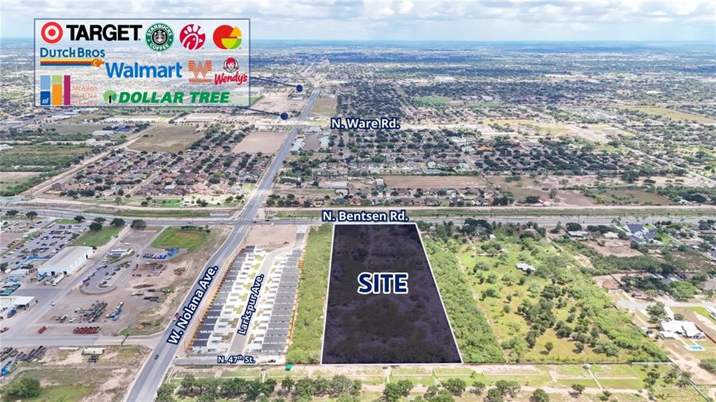 Land home at 3806 Bentsen Road, McAllen, Texas