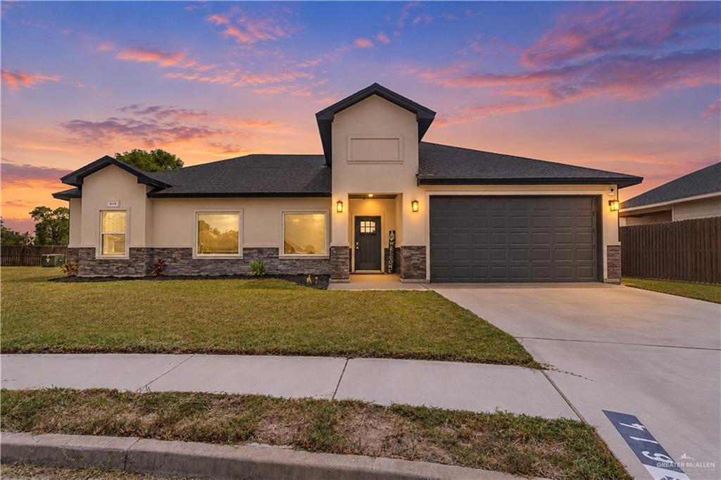 Single Family home at 614 San Jacinto Street, Mercedes, Texas