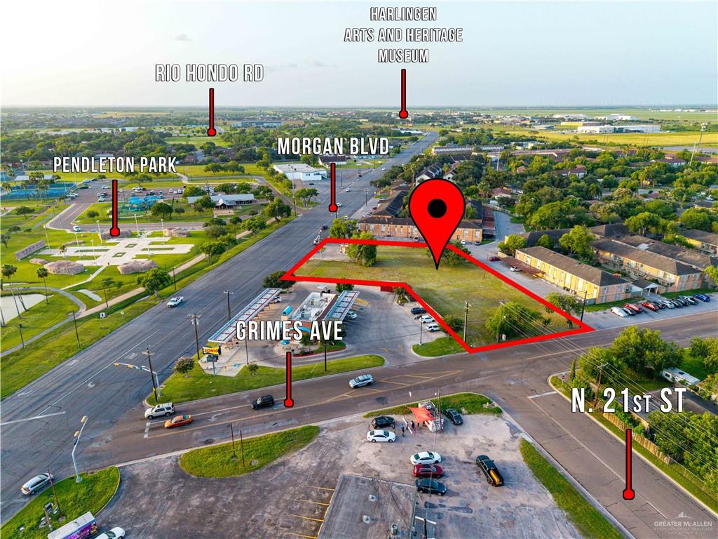 Land home at 1310 Morgan Boulevard, Harlingen, Texas