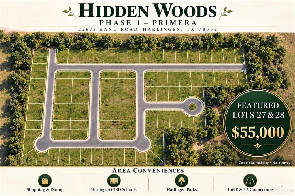 Land home at LOT 28 Willow Street, Harlingen, Texas