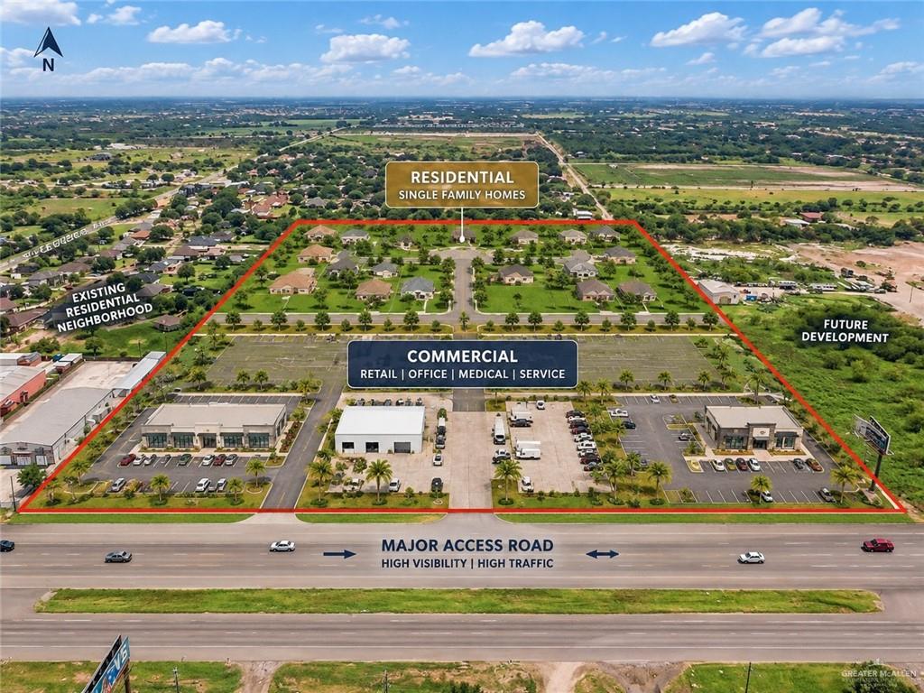 Land home at 8645 State Highway 107, Mission, Texas