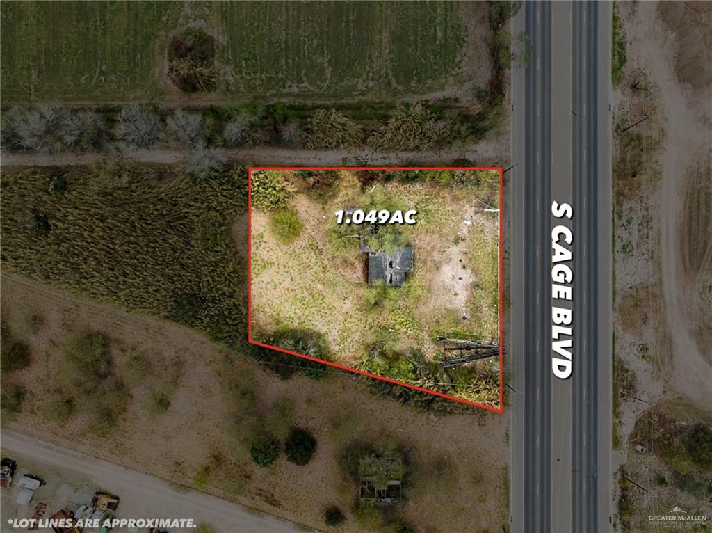 Land home at 4000 Cage Boulevard, Pharr, Texas