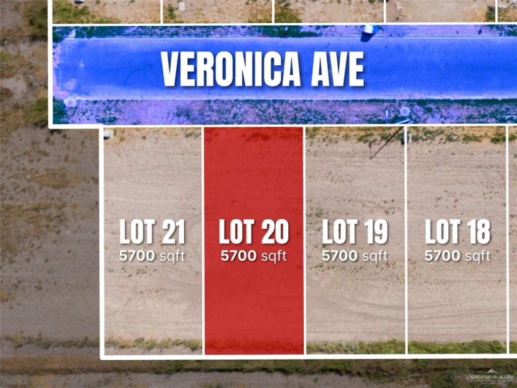 Land home at Lot 20 Veronica Avenue, Roma, Texas