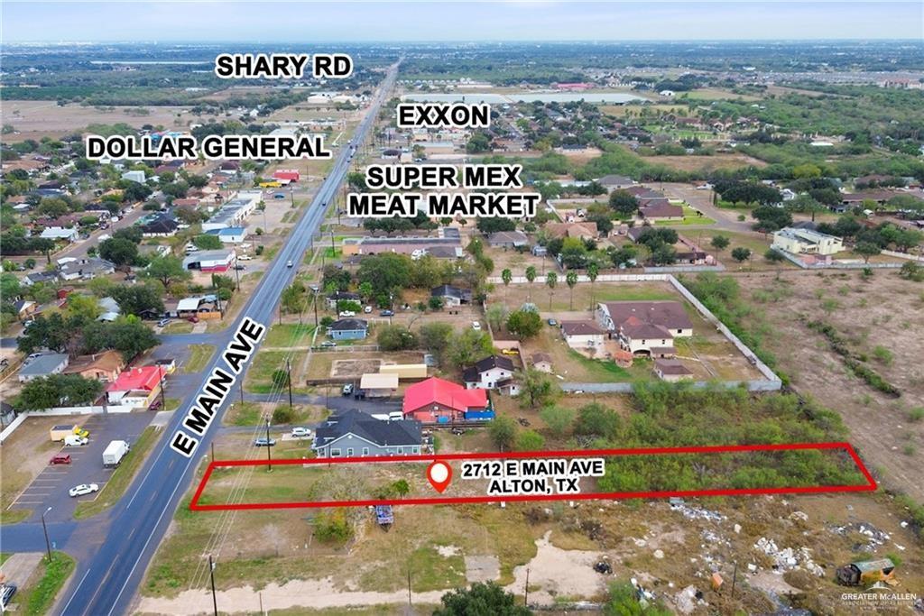 Land home at 2712 Main Avenue, Alton, Texas