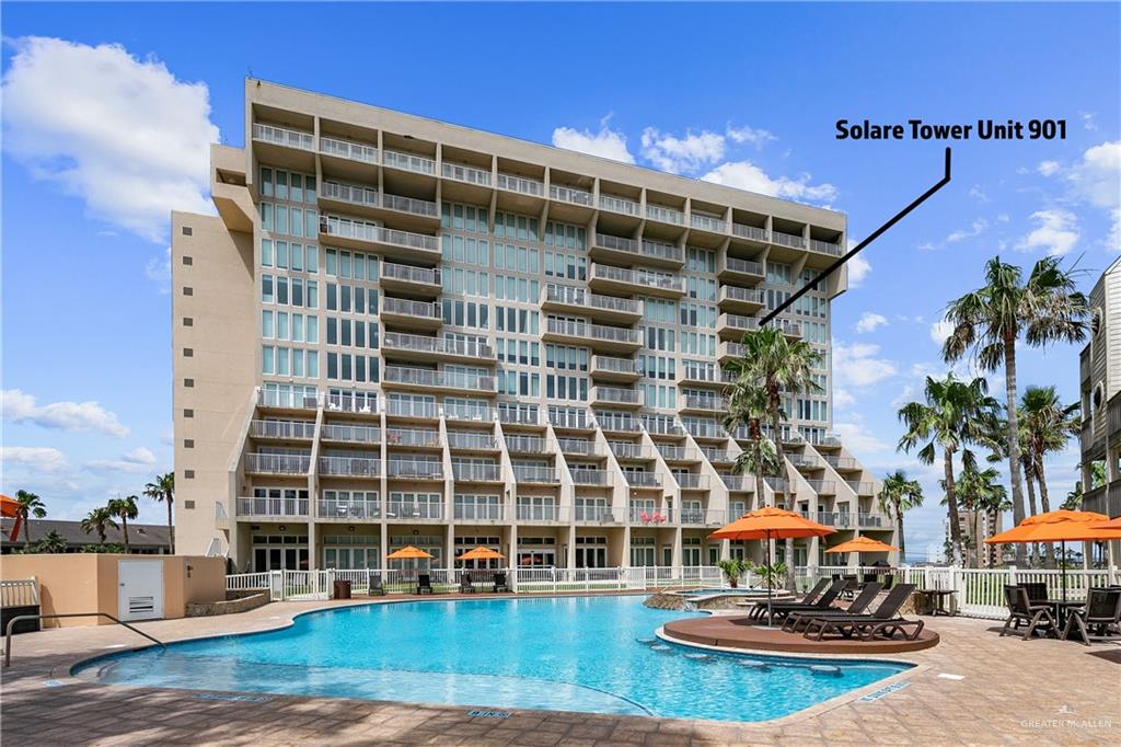 Condo home at 6300 Padre Boulevard #901, South Padre Island, Texas