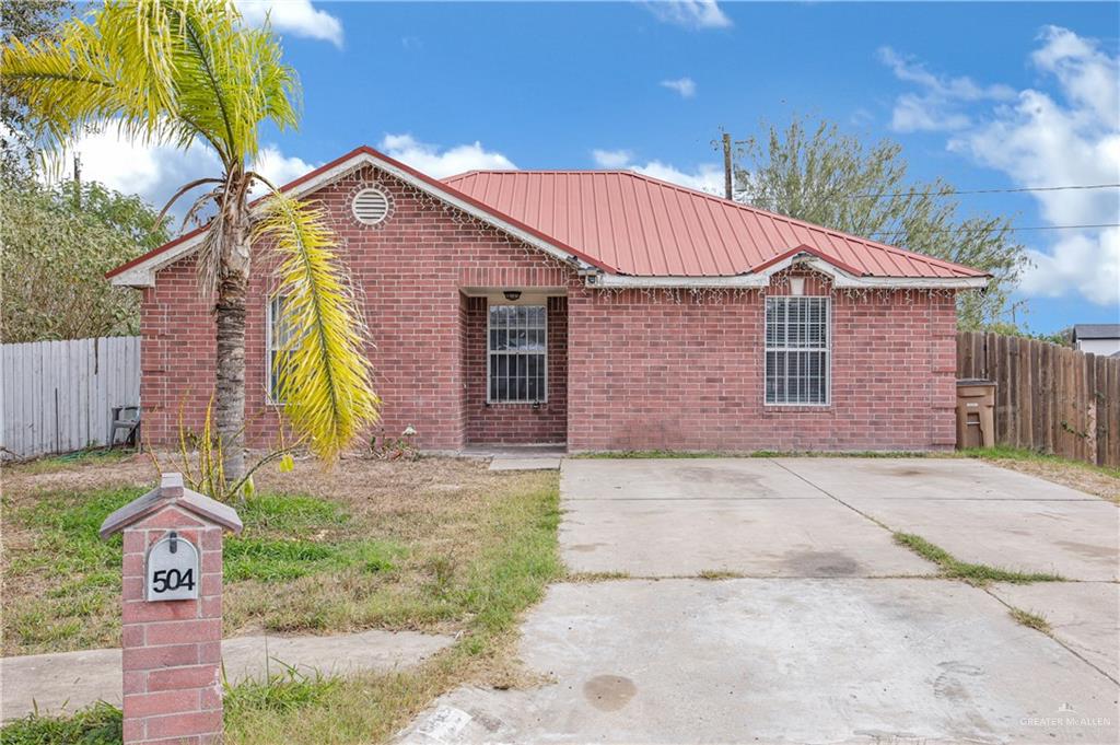 Single Family home at 504 Rosa Priego Street, Donna, Texas