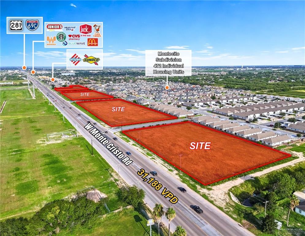 Land home at TBD Monte Cristo Road, Edinburg, Texas
