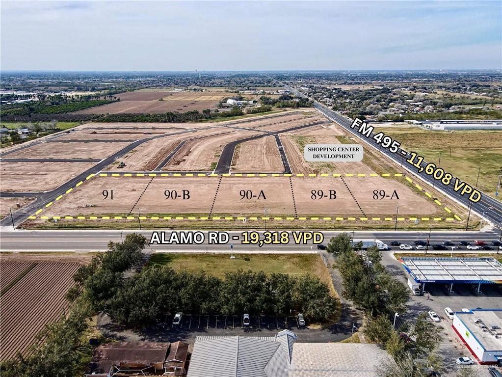 Land home at 90-A Alamo Road, Alamo, Texas