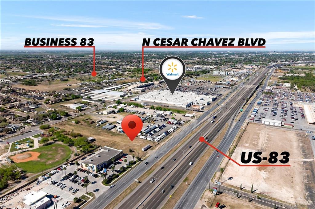 Land home at 83 Frontage Road, Alamo, Texas