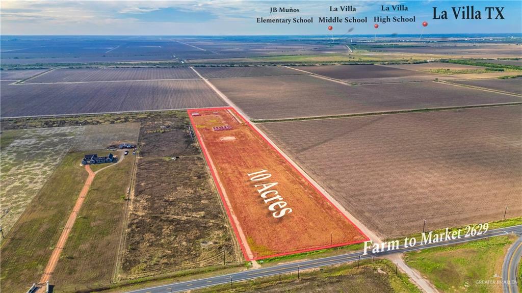 Land home at 2745 FM 2629 Street, La Villa, Texas