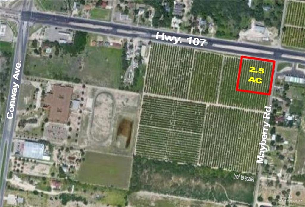 Commercial home at 2.35 AC Hwy 107 & Mayberry Road, McAllen, Texas