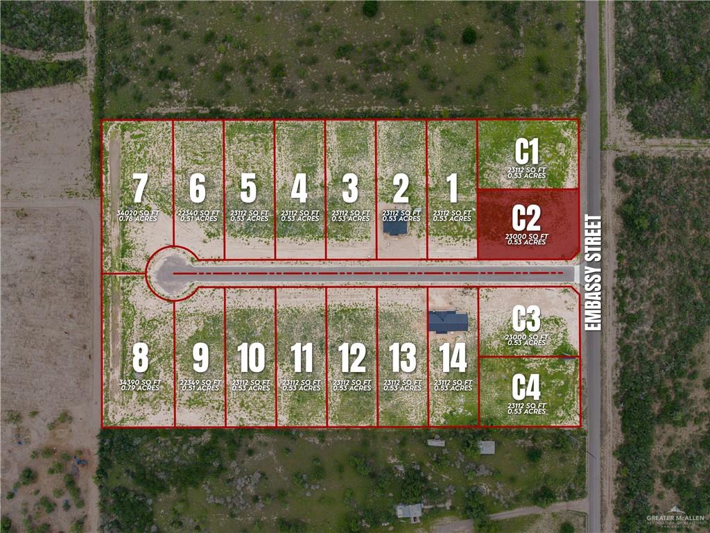 Land home at 3331 Embassy Street, Rio Grande City, Texas