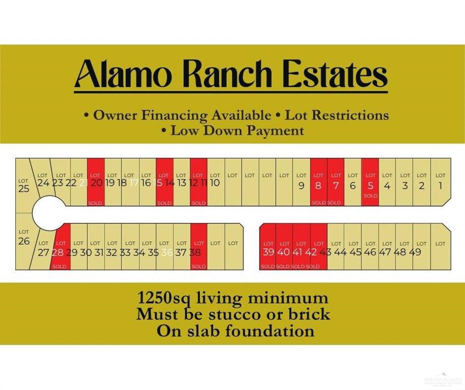 Land home at 1342 9th Street, Alamo, Texas