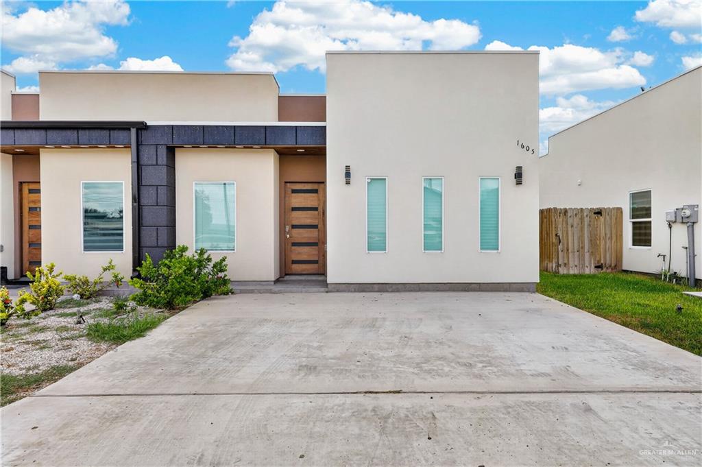 Townhome home at 1605 B Street, Mission, Texas