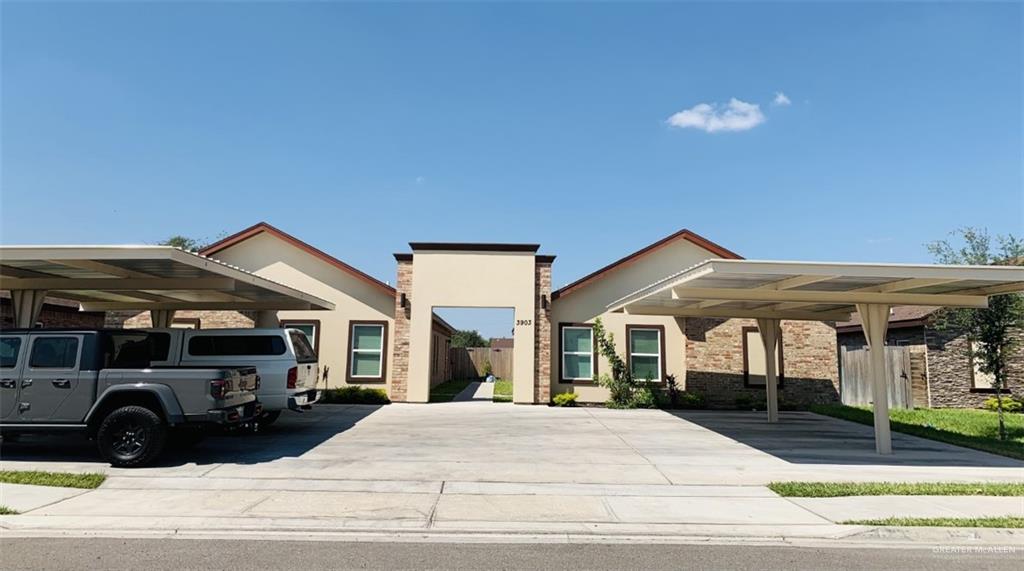 Multi-family home at 3903 Valeria Street, Edinburg, Texas