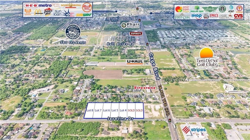 Land home at 210 Javelina Drive, Pharr, Texas